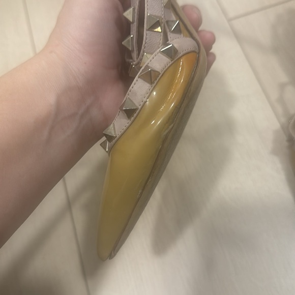 VALENTINO GARAVANI RKSTUD HEELS SHOES 37.5 - Picture 3 of 10